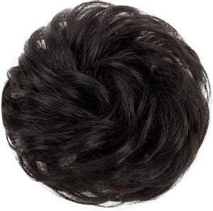 Gramercy Messy Bun & juda Scrunchies Black & Brown Hair Extension Price ...