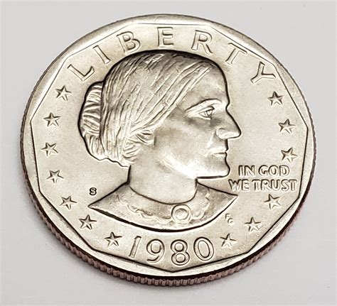 1980 S Susan B. Anthony (SBA) Dollar Coin **FREE SHIPPING** – Sclora ...