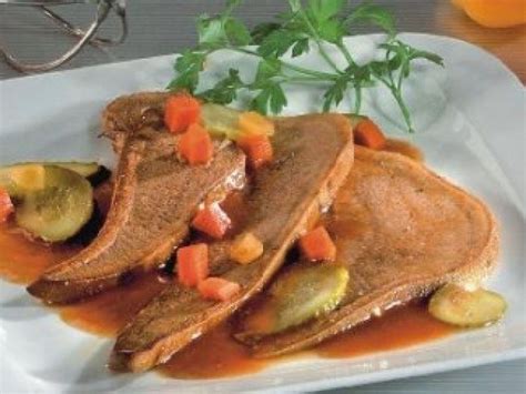 recette langue de boeuf sauce piquante à l ancienne