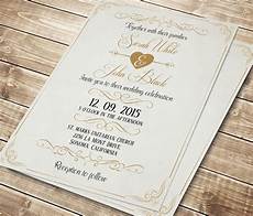 Digital Wedding Invitations by Printable Wedding Invitation Calligraphic Wedding Invite Digital Wedding Invitations