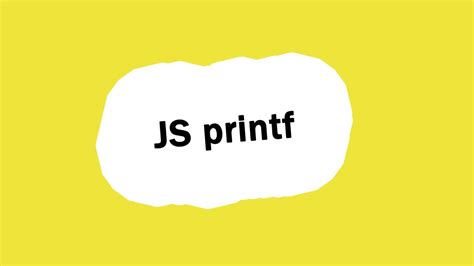 Image result for JavaScript Sprintf Equivalent