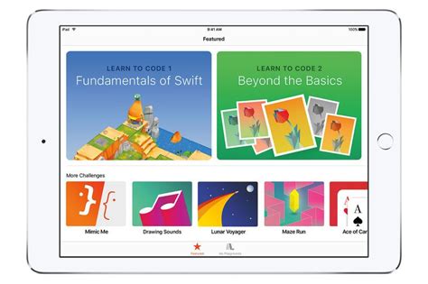 Gamified Programming Apps : swift playgrounds