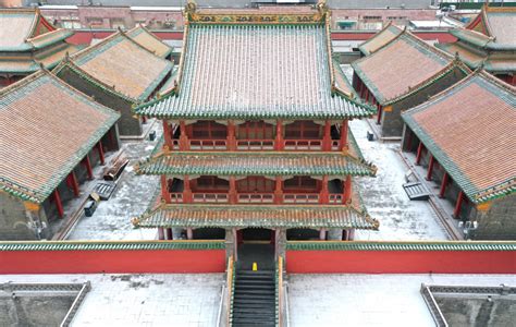 Photos : Palais impérial de Shenyang après la neige — Chine Informations