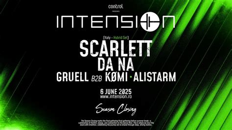 ctrl x inTension with SCARLETT [IT], ALISTARM, Gruell, DA NA, KØMI ...