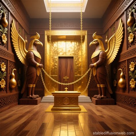 Majestic Solomon's Temple Interior | Stable Diffusion Online
