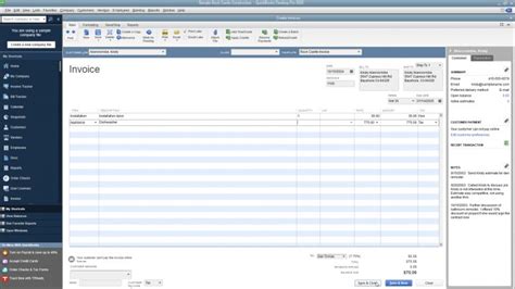 Image result for QuickBooks Pro Invoice Templates