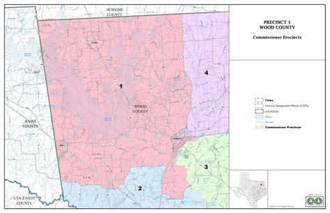 Van Zandt County Precinct Boundaries