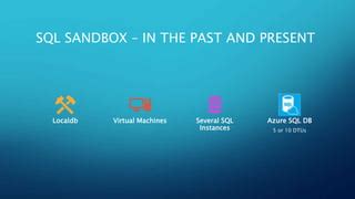Image result for SQL Sand Box