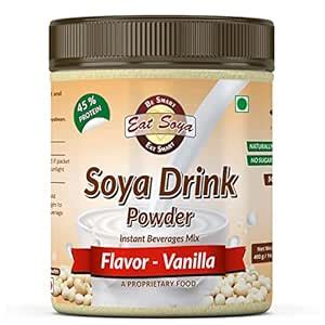 Eat SOYA Instant Soy Drink Powder Vanilla Flavor 400g (Sugar Free ...