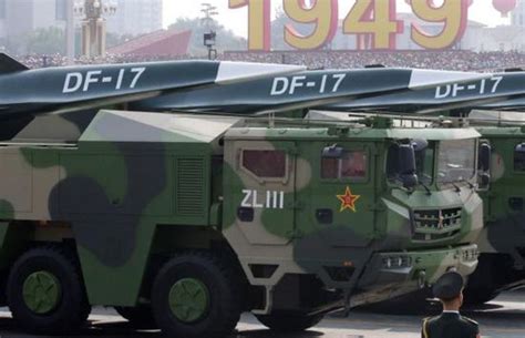 港媒：解放军已在福建广东部署东风-17高超音速导弹|台湾_新浪新闻