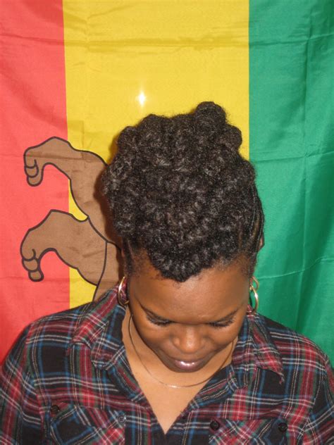 Loc Updo Tutorial 的图像结果