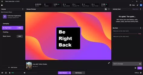 Image result for Twitch Studio Setup