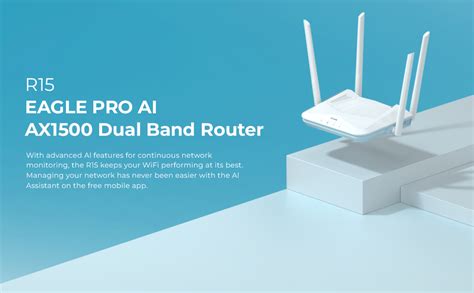 D-Link R15 | WiFi 6 Speed 1500 Mbps |Covers Upto 2500 Sq. Ft.| Dual ...