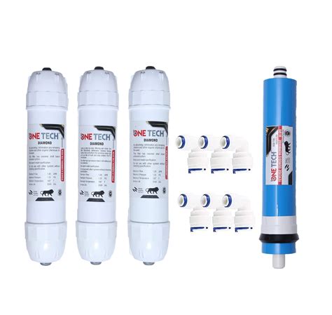 OneTech RO Service Kit Of Membrane & Filter For All Type Of Water ...