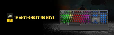 Buy Ant Esports KM500 Wired Gaming Keyboard and Mouse Combo | 19 Anti ...