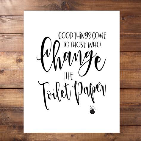 Bathroom Quotes Printable - Educational Printable Worksheets