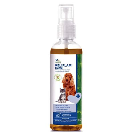 Natural Remedies Reliflam Spray, Itching, Rashes, Redness, Lick Safe ...