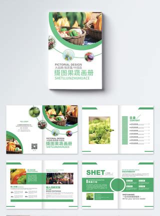 新鲜果蔬画册整套模板素材-正版图片400356802-摄图网