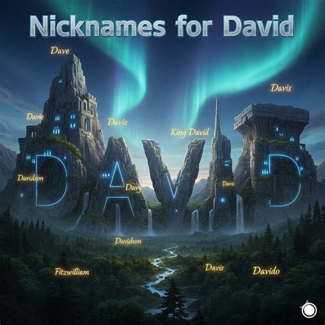 200+ Funny & Creative Nicknames for David - namesnicknames.com