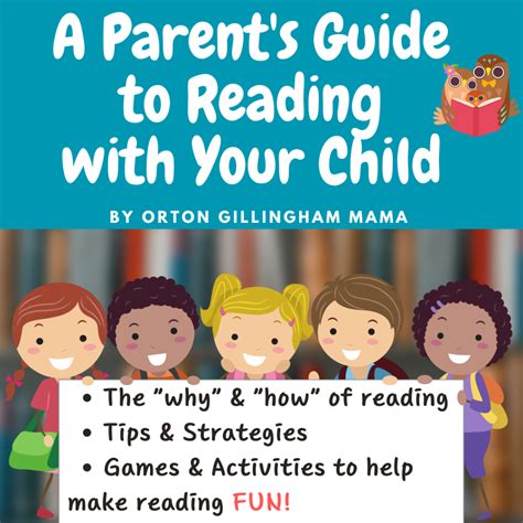 Parent's Guide to Reading with Your Child - Orton Gillingham Mama