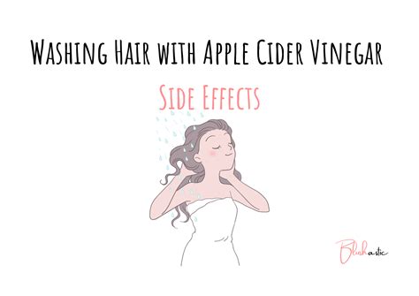 Washing Hair with Apple Cider Vinegar Side Effects (Guide) - Blushastic