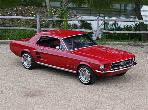 1966 (67 Model) Ford Mustang Restored Red Coupe Auto - Muscle Car