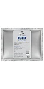 SARA SOUL OF BEAUTY Instant Hand Sanitizer Refill Sachet 70% Isopropyl ...