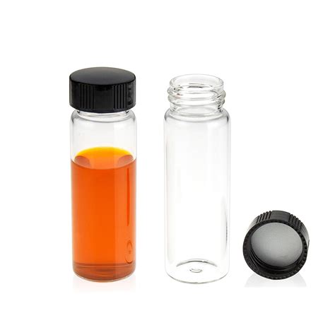 Buy PEKYBIO Clear Glass Sample Vial, Liquid Sampling Sample Glass ...