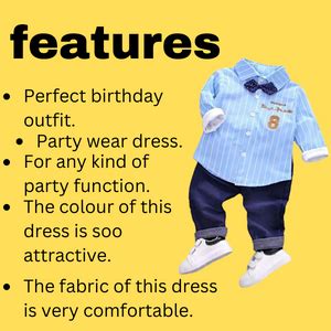 A P Boutique Baby Boys Shirt Pant Set Casual Shirts Jeans Look Pant ...