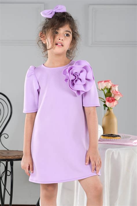 Tea Rose Lavender Birthday Dress for Girls - Party Dress for Girls ...