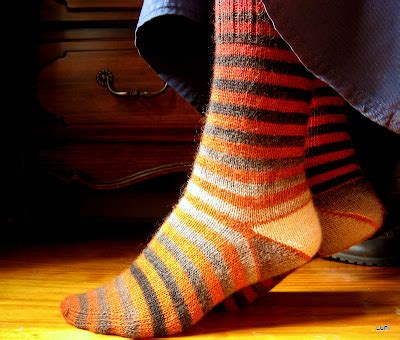 3 Sleeves to the Wind: Burning Stripes Sock Pattern Announcement