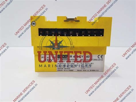 BENDER A-ISOMETER INSULATION MONITORING DEVICE IR 470 LY-40 SERIES 470 ...