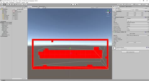 Unity Polygon Collider 2D 的图像结果