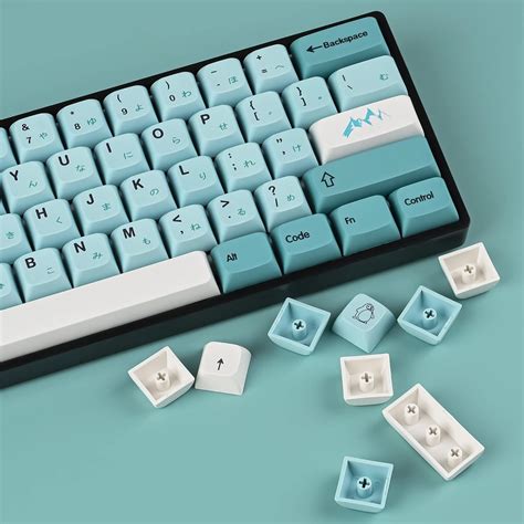 Buy Taeeiancd 126 Japanese Keycaps PBT Dye-Sublimation, XDA Profile ...