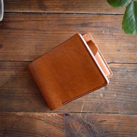 Coin Pocket Wallet in Veg Tan Leather | Handmade Luxury – Godbole Gear