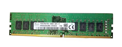 HMA82GU6CJR8N-VK HYNIX 16GB 2RX8 PC4-2666V-R Memory Module (1X16GB ...