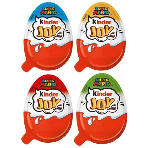 Kinder Joy SUPER MARIO 2025 Chocolate 3 - 6 - 12 - 24 or 72 pcs | eBay