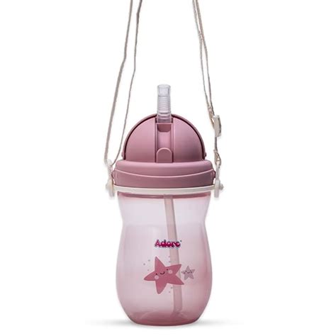 Buy Adore Idaho Leakproof Kids Sipper with Shoulder Strap | 300ml Baby ...
