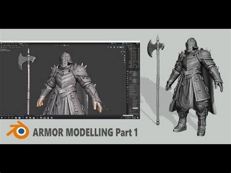 Image result for Modeling Armor Blender Tutorial