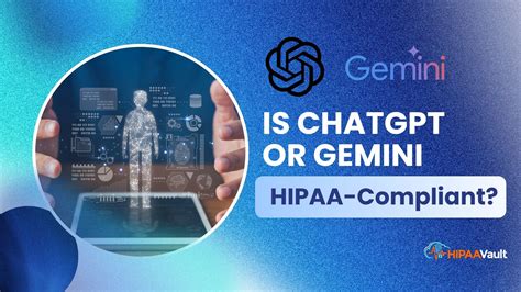 Using LLMs Under HIPAA: ChatGPT & Gemini