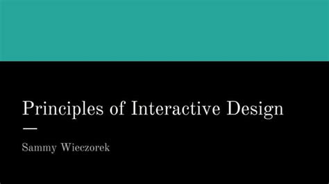 Interactive Design Principles 的图像结果