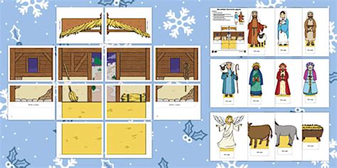 Nacimiento gigante - manualidad (teacher made) - Twinkl