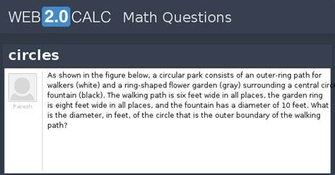 View question - circles