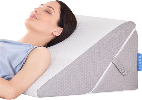 Amazon.com: DMI Ortho Bed Wedge Elevated Leg Pillow, Supportive Foam Wedge Pillow for Elevating ...