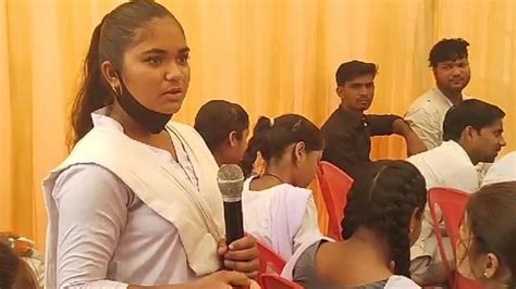 छात्रा ने पूछा ऐसा सवाल जिसे सुनकर बगले झांकने लगी पुलिस... नए भारतीय ...