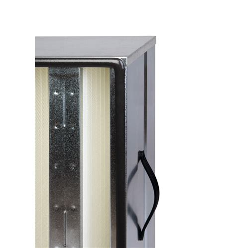 HEPA high volume flow filter Galvanized steel frame H13 | Freudenberg ...