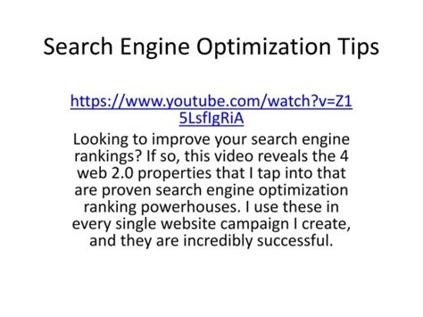 Image result for Search Engine Optimization Tips