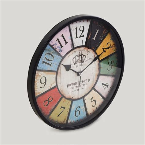 Buy Corsica Telsa Wall Clock - 30cm from Home Centre at just INR 999.0