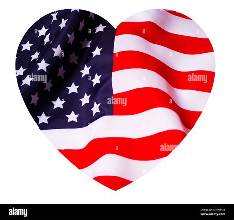 Heart and flag design hi-res stock photography and images - Alamy