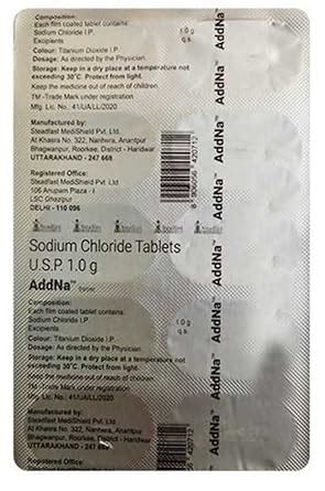 ADDNA 1G - Strip of 10 Tablets : Amazon.in: Health & Personal Care